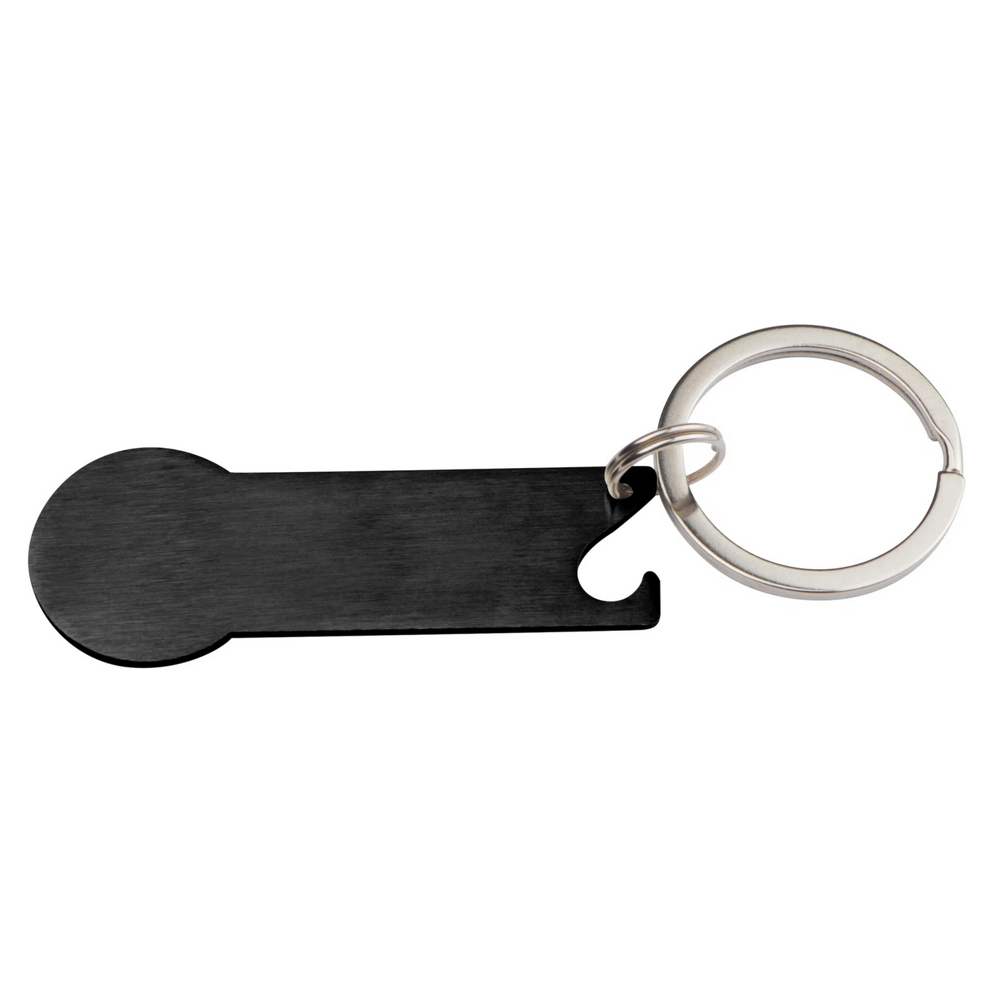 2-in-1 Metall-Schlüsselanhänger mit Logo
