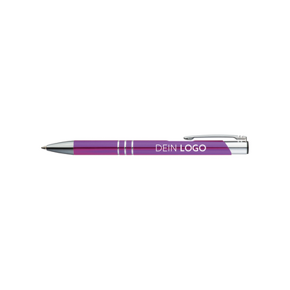 Metall-Kugelschreiber mit Logo CLASSIC